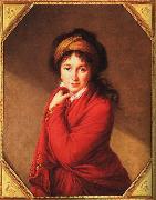 Elisabeth LouiseVigee Lebrun Countess Golovine oil